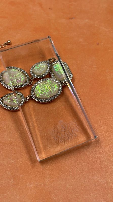 Paleta de cristal para mezclas