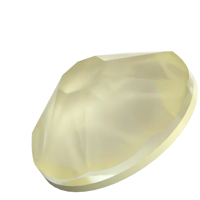 Serinity Flat Back Crystals Non Hotfix (2000, 2058 & 2088) Crystal Soft Yellow Ignite UNFOILED MIX COMBO LARGE  PACK OF 300