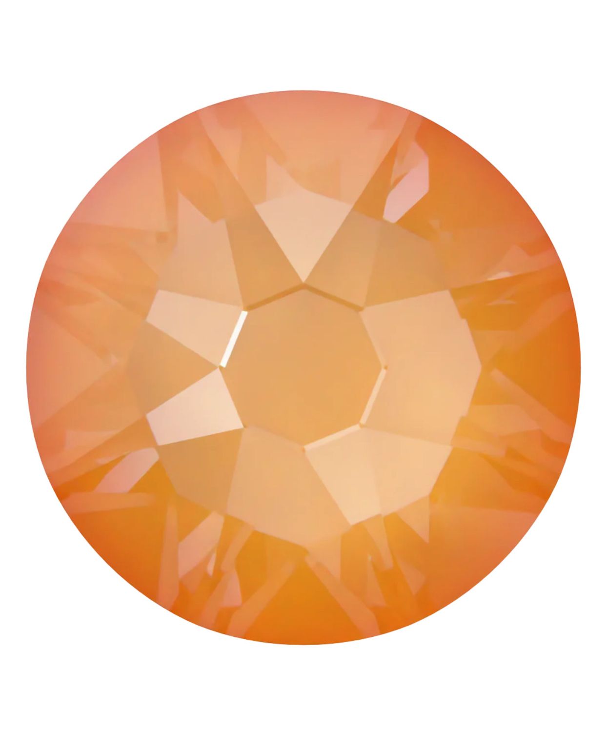 Serinity Flat Back Crystals Non Hotfix (2000, 2058 & 2088) Crystal Mango Ignite UNFOILED SS12 PACK OF 50
