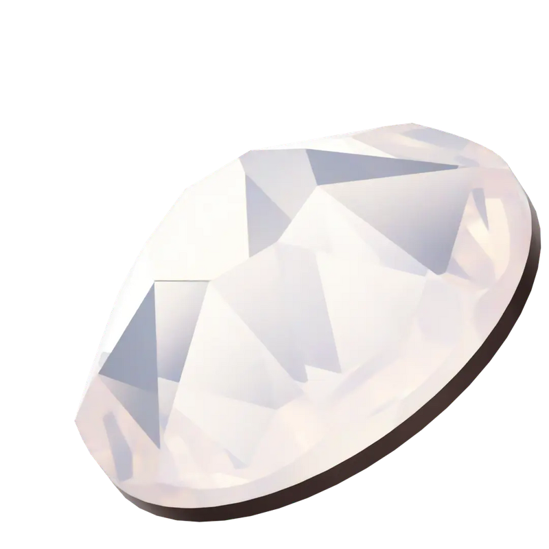Serinity Flat Back Crystals Non Hotfix (2000, 2058 & 2088) White Opal  COMBO MIX PACK OF 300