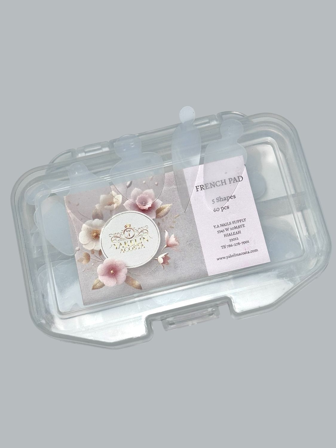 French Pads.   5 shapes/60 pcs