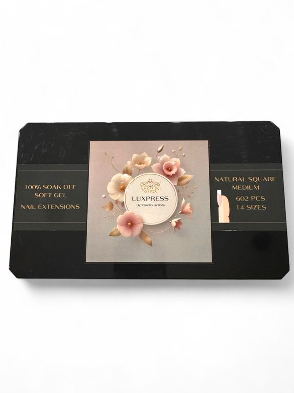LUXPRESS NATURAL SQUARE MEDIUM 602 PCS 14 SIZES LUXPRESS NATURAL SQUARE MEDIUM 602 PCS 14 SIZES