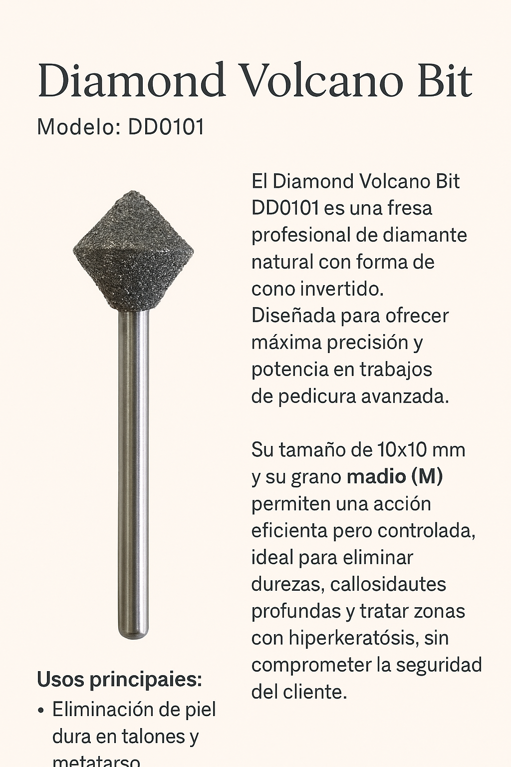 Diamond  Volcano Bit DD0101
