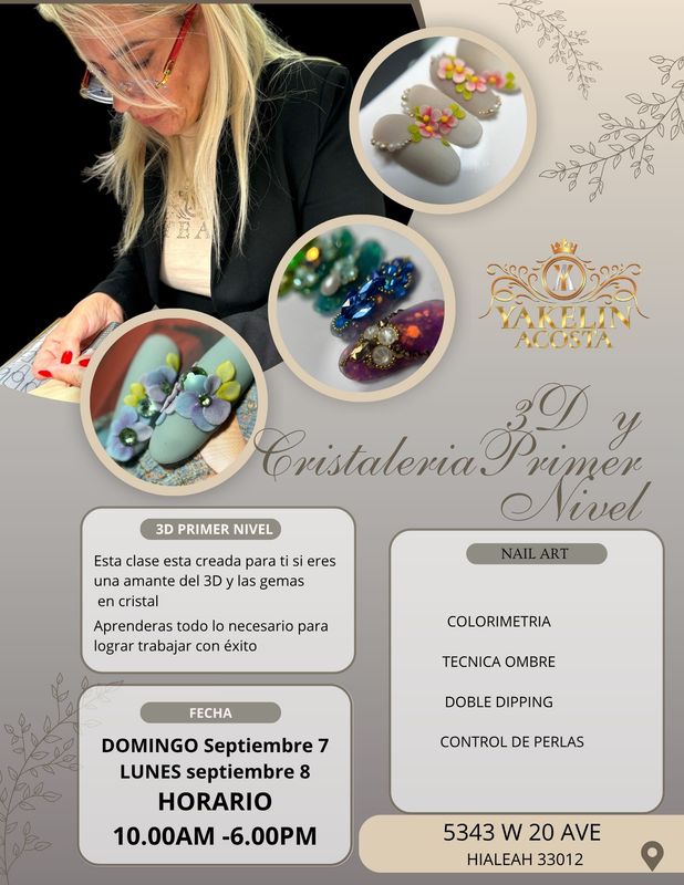 CLASE 3 D Y CRISTALERIA