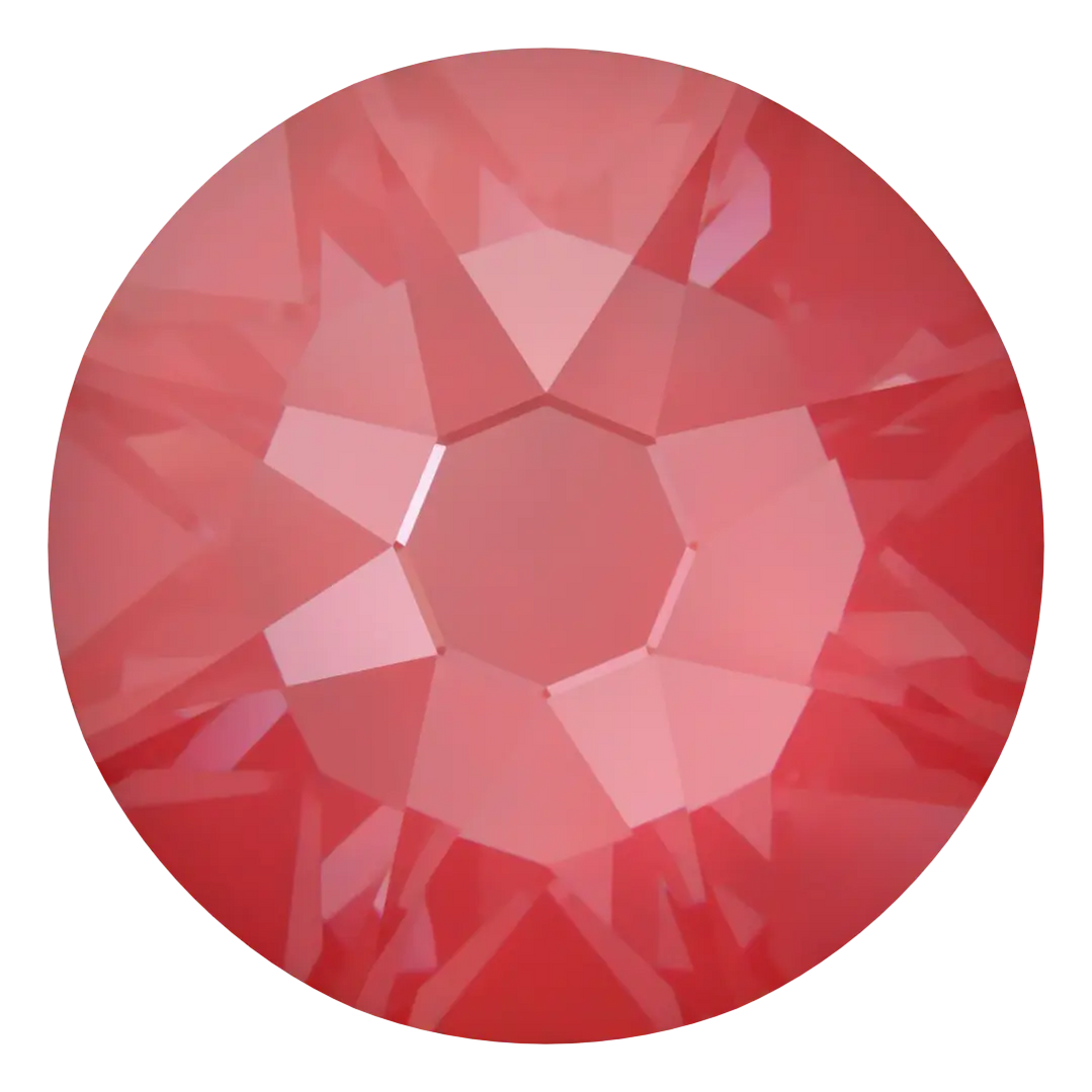 Serinity Flat Back Crystals Non Hotfix (2000, 2058 & 2088) CRYSTAL POPPY RED IGNITE UNFOILED BY SERINITY  ss7