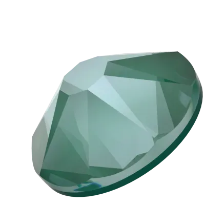 Serinity Flat Back Crystals Non Hotfix (2000, 2058 & 2088) Crystal Pine Green Ignite UNFOILED BY SERINITY SS 9