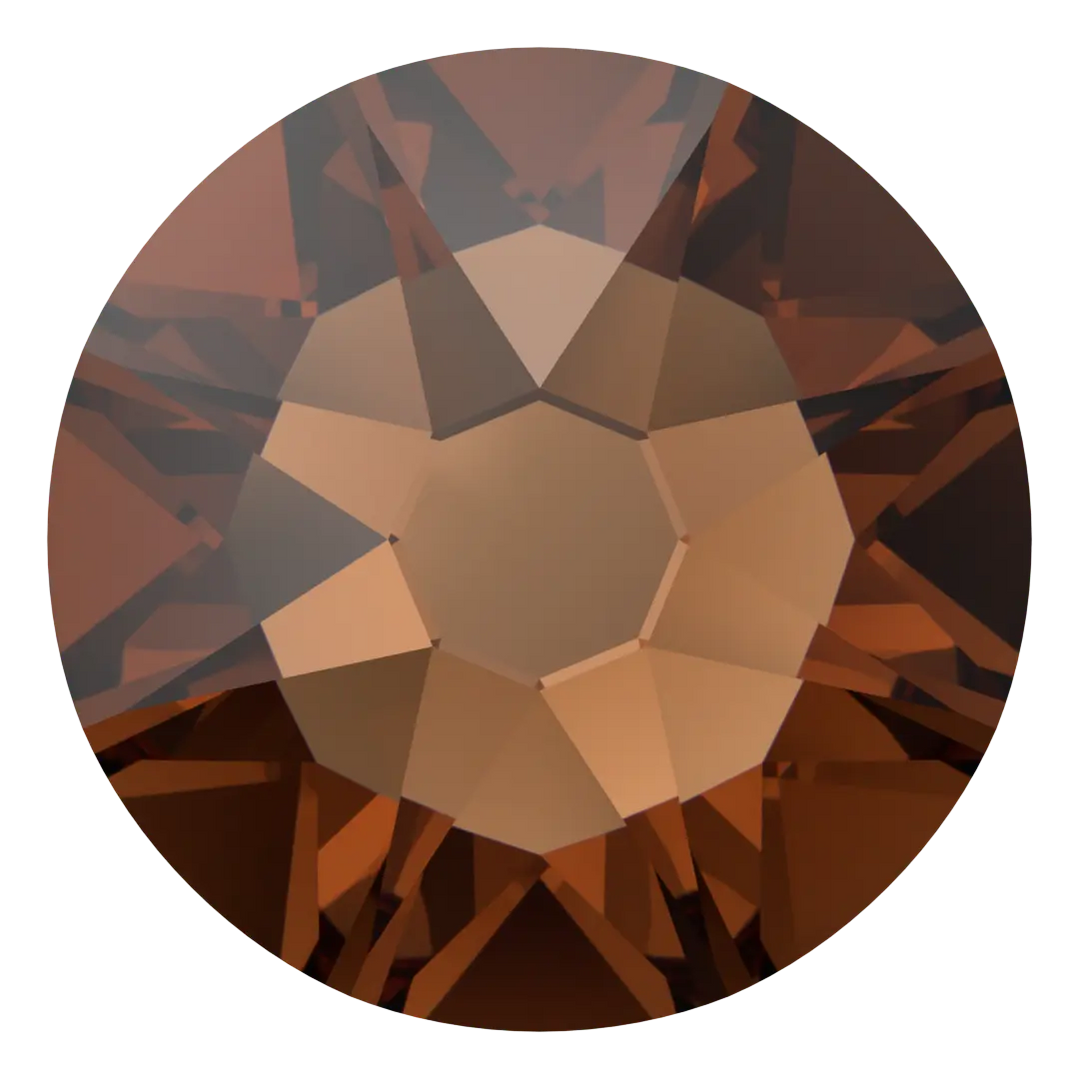 Serinity Flat Back Crystals Non Hotfix (2000, 2058 & 2088) Smoked Topaz  COMBO MIX LARGE & SMALL 300 PCS Serinity Flat Back Crystals Non Hotfix (2000, 2058 & 2088) Smoked Topaz  COMBO MIX LARGE & SMALL 300 PCS