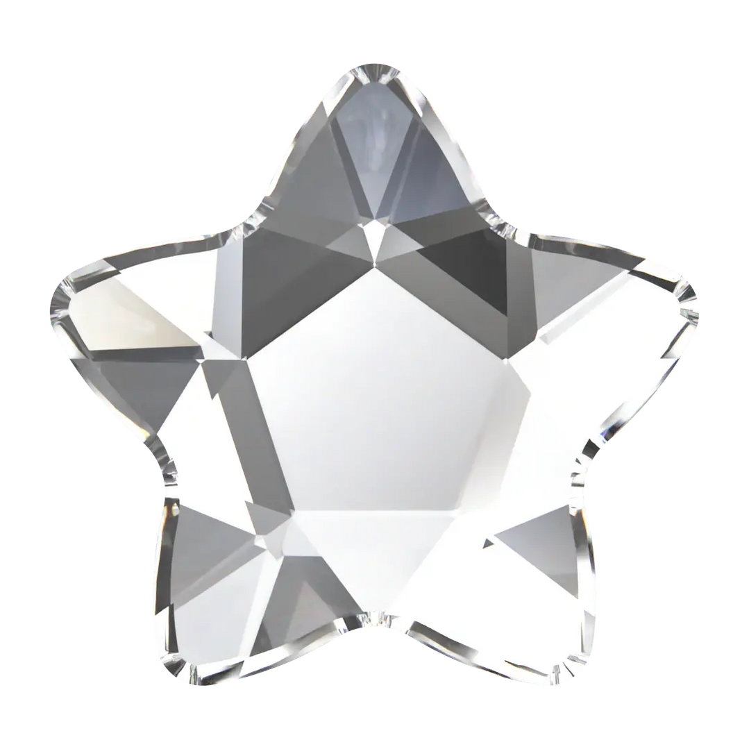 Serinity Flat Back Crystals Non Hotfix Star Flower (2754) Crystal 6MM. PACK OF 6 Serinity Flat Back Crystals Non Hotfix Star Flower (2754) Crystal 6MM. PACK OF 6