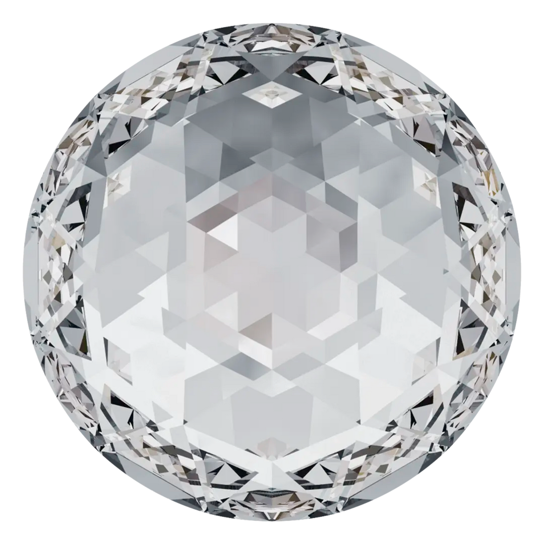 Serinity Flat Back Crystals Non Hotfix Rose Cut (2072) Crystal BY SERINITY 8MM /PACK OF 2 Serinity Flat Back Crystals Non Hotfix Rose Cut (2072) Crystal BY SERINITY 8MM /PACK OF 2