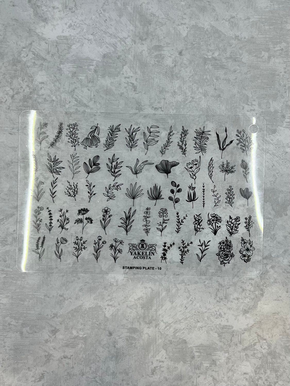 Stamping plate #10