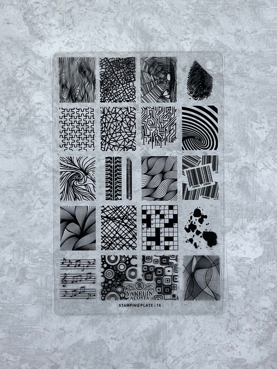 Stamping plate #18 Stamping plate #18
