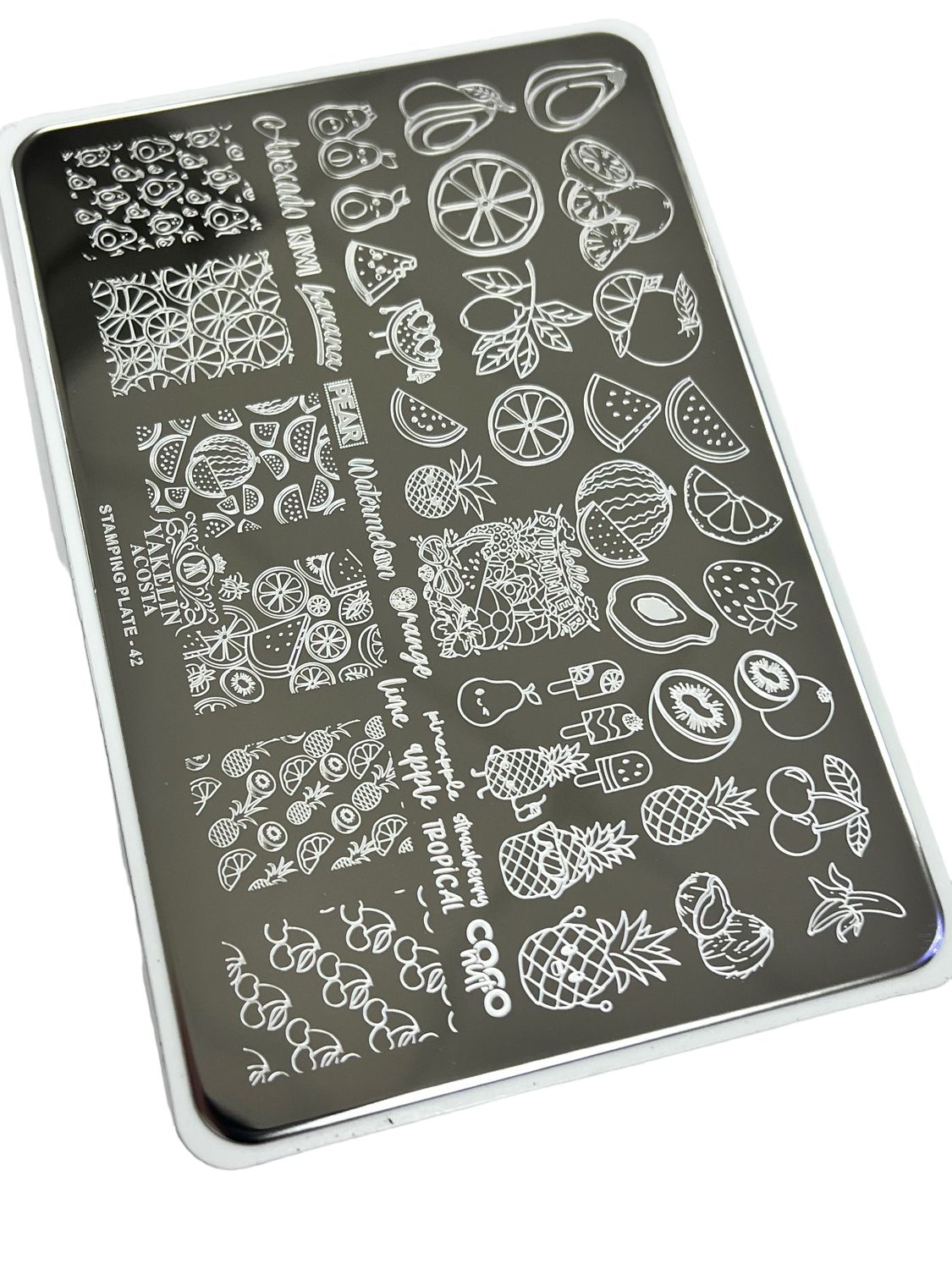 Stamping plate #42 Stamping plate #42