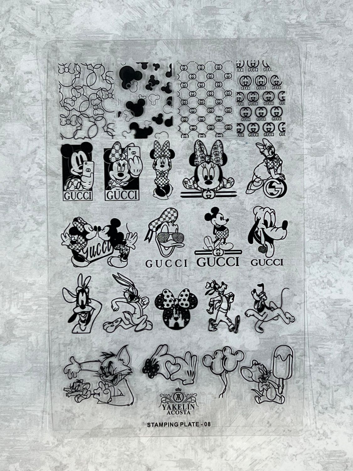 Stamping plate #8 Stamping plate #8
