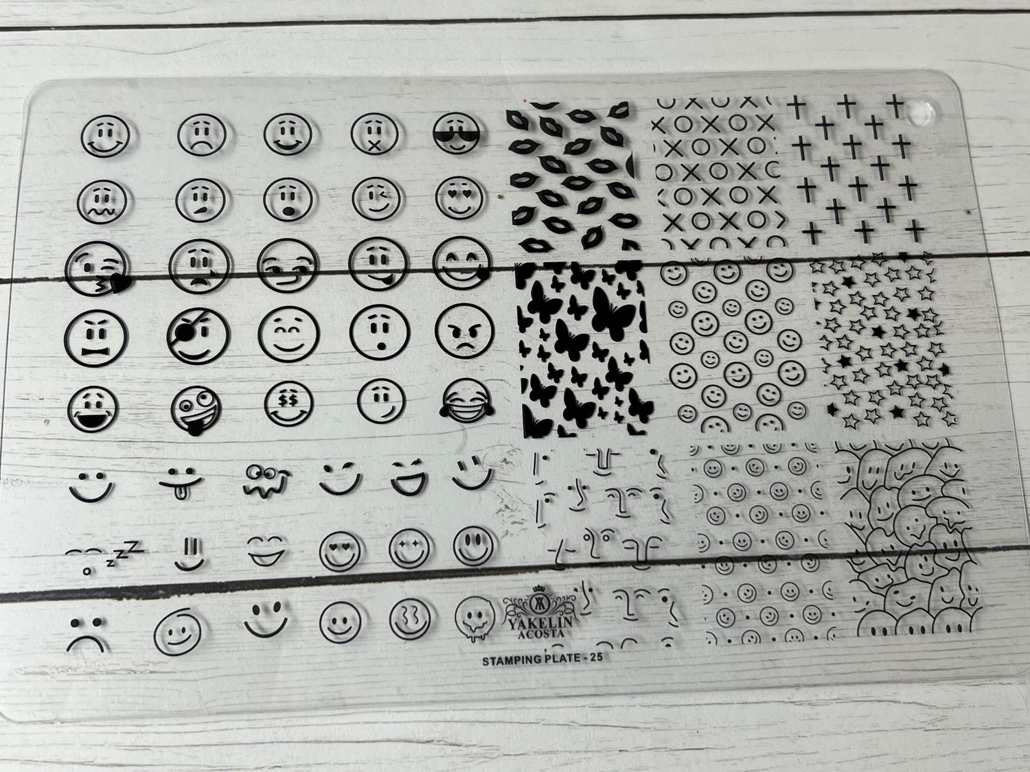 Stamping plate #25 Stamping plate #25