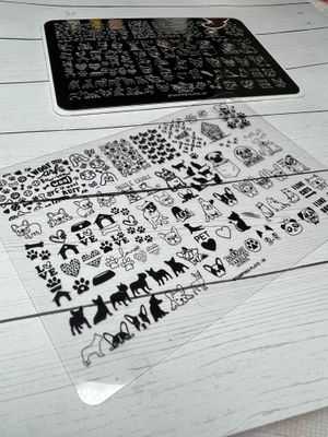 Stamping plate #36