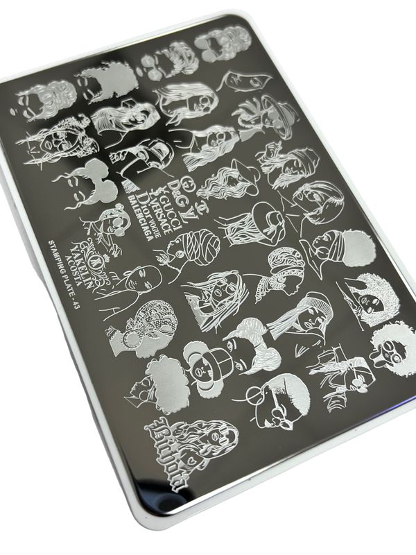 Stamping plate #43