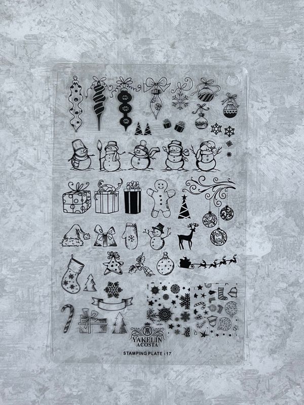 Stamping plate #17