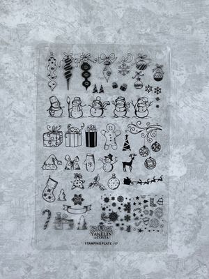 Stamping plate #17