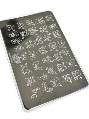 Stamping plate #45