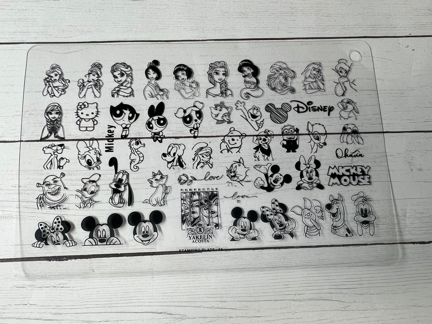 Stamping plate #35 (PREVENTA )