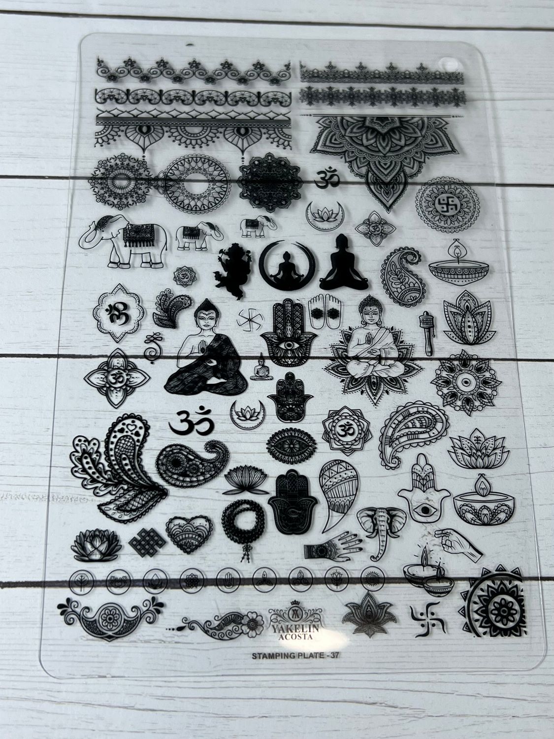 Stamping plate #37 Stamping plate #37