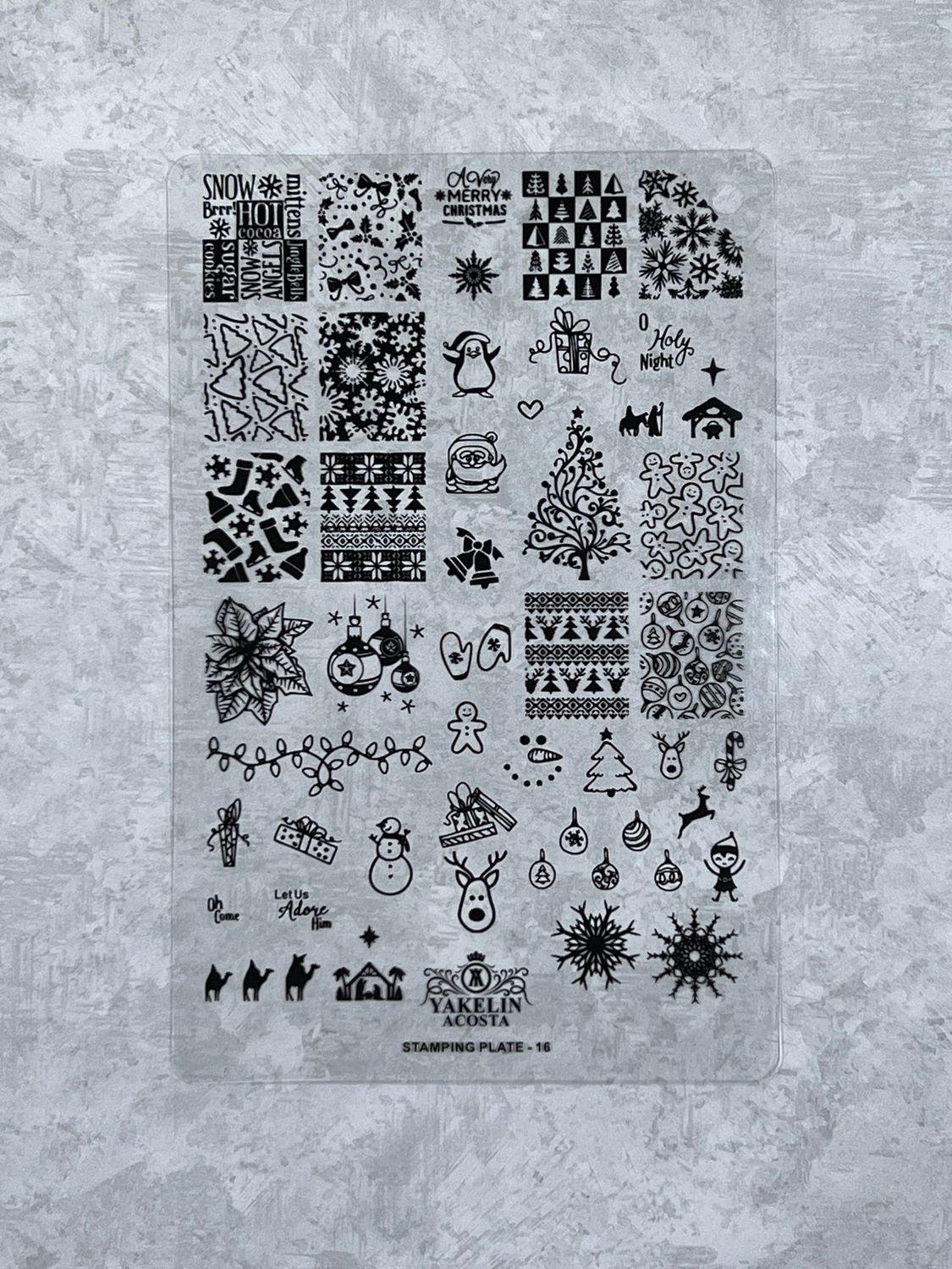 Stamping plate #16 Stamping plate #16