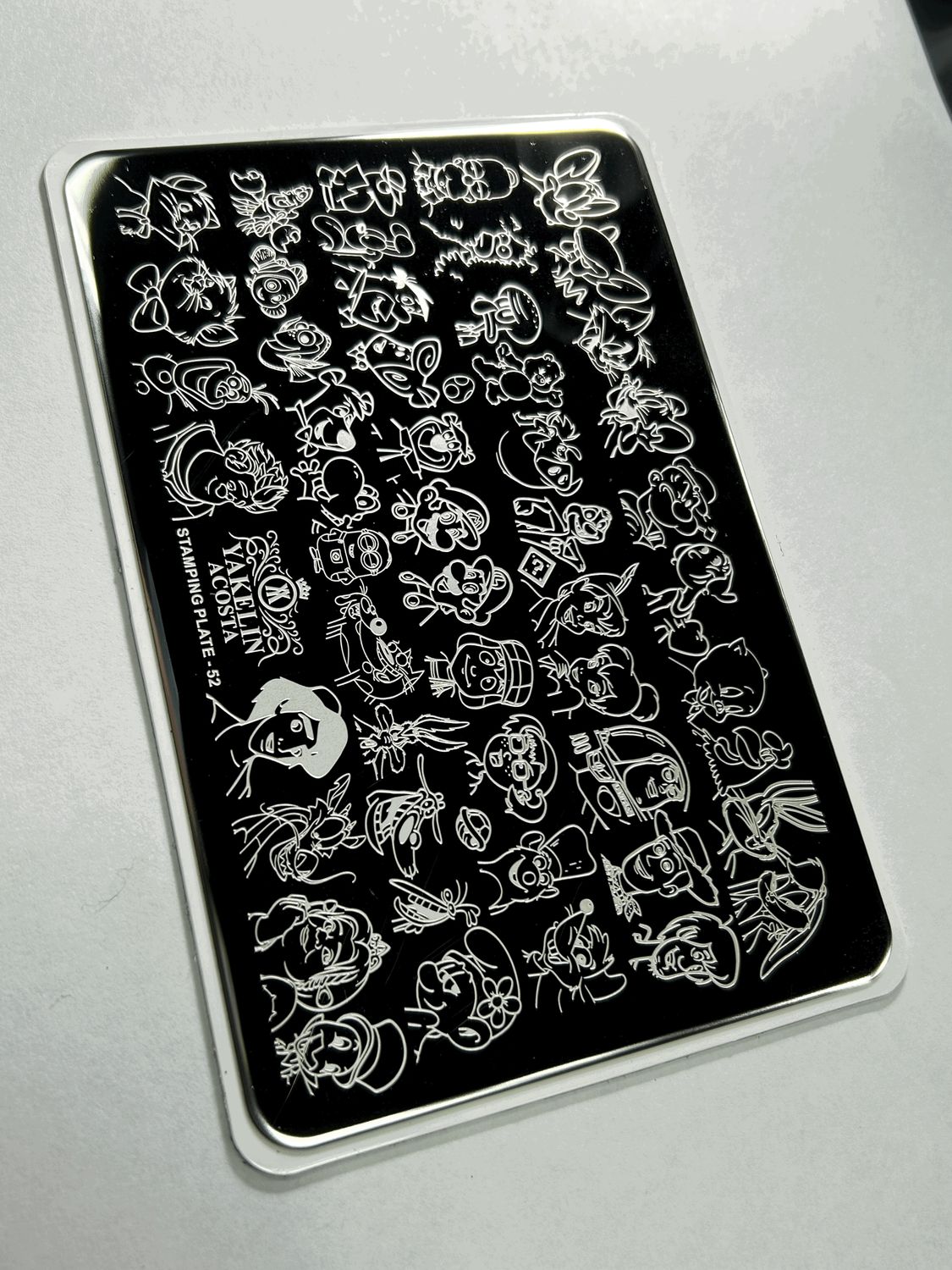 Stamping plate #52 Stamping plate #52