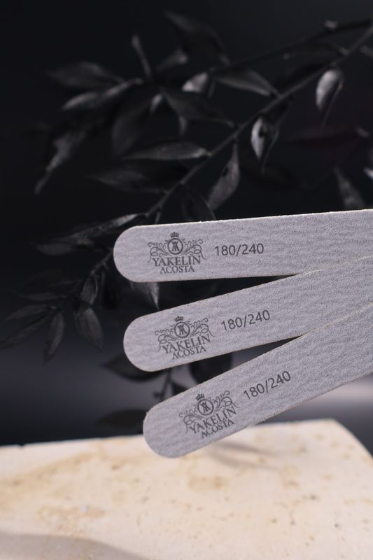 LIMAS  (MINI) MANICURA/PEDICURA 180/240 PACK OF 25