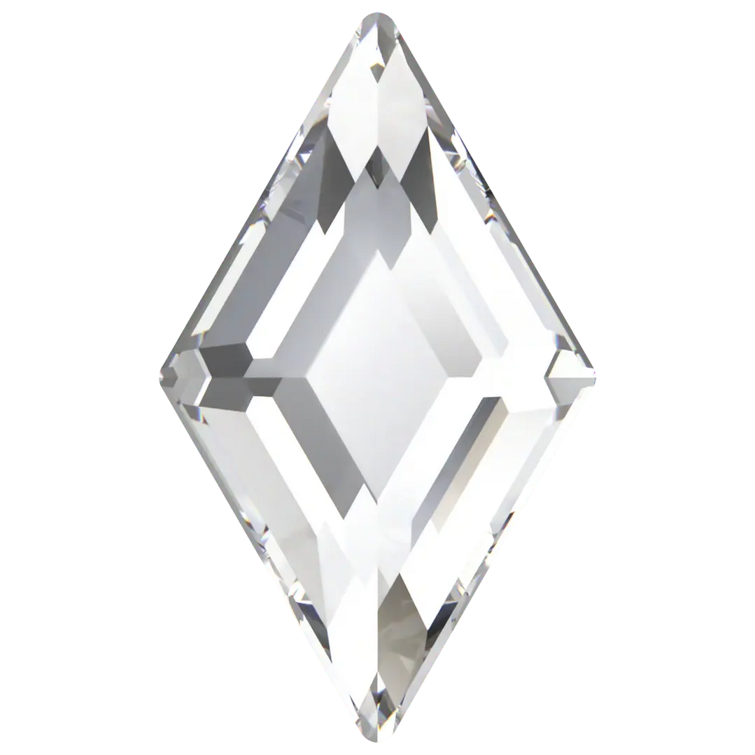 Serinity Flat Back Crystals Non Hotfix Diamond (2773) Crystal BY SERINITY (PACK OF 8) 5X3 MM