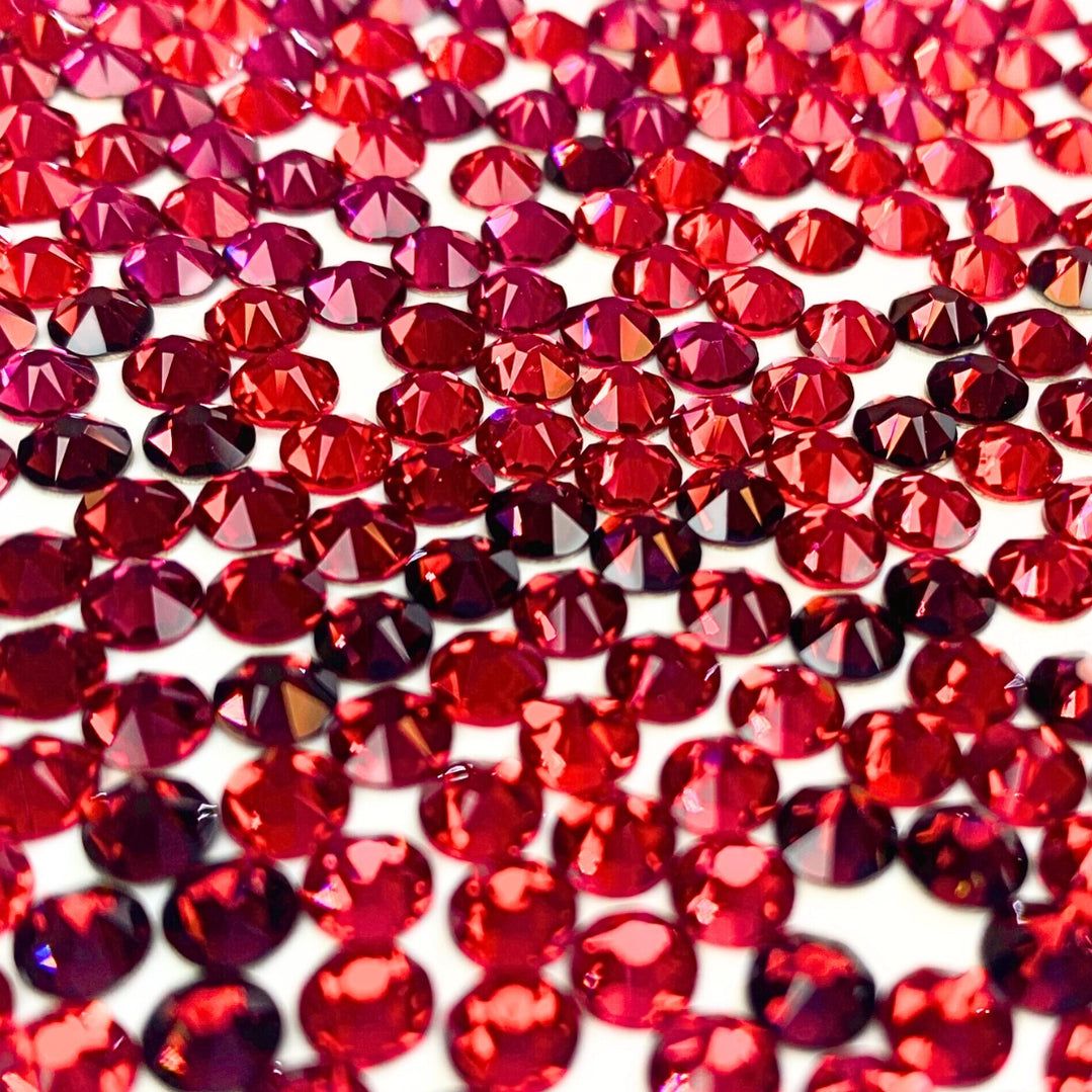 Serinity Flat Back Crystals Non Hotfix Red Collection BY SERINITY