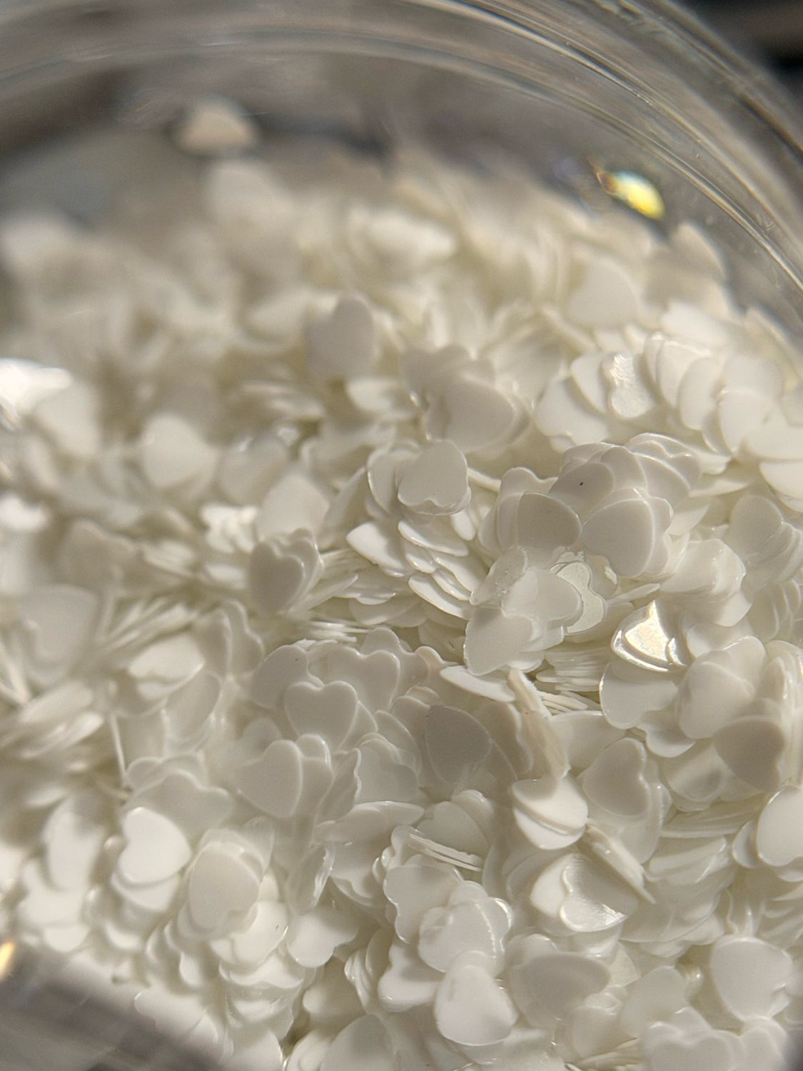 DECORACION CORAZONES WHITE   5ML