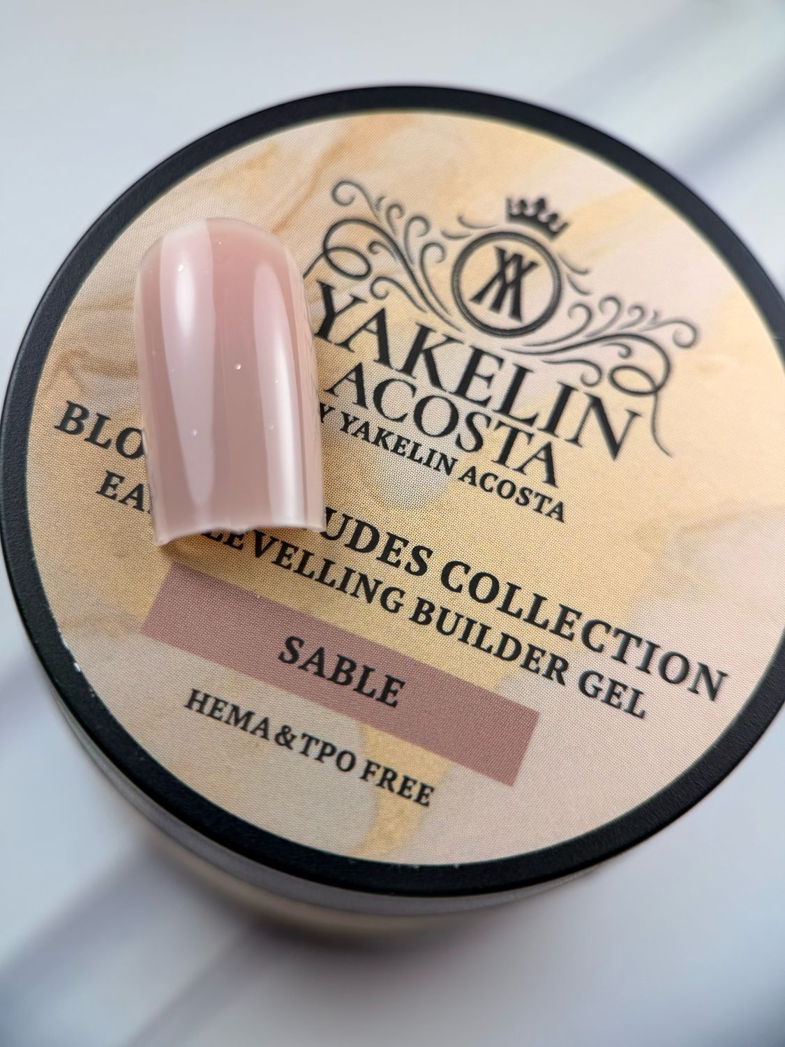 SABLE NUDE BLOSSOM BUILDER SERIE 30ml (consistencia Líquida ) HEMA & TPO FREE