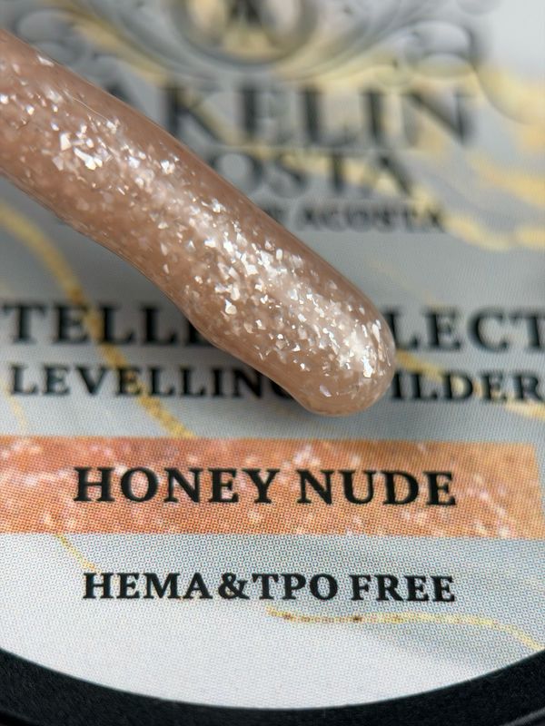 HONEY NUDE CRYSTELLE BUILDER GEL  HEMA & TPO FREE 30 ML