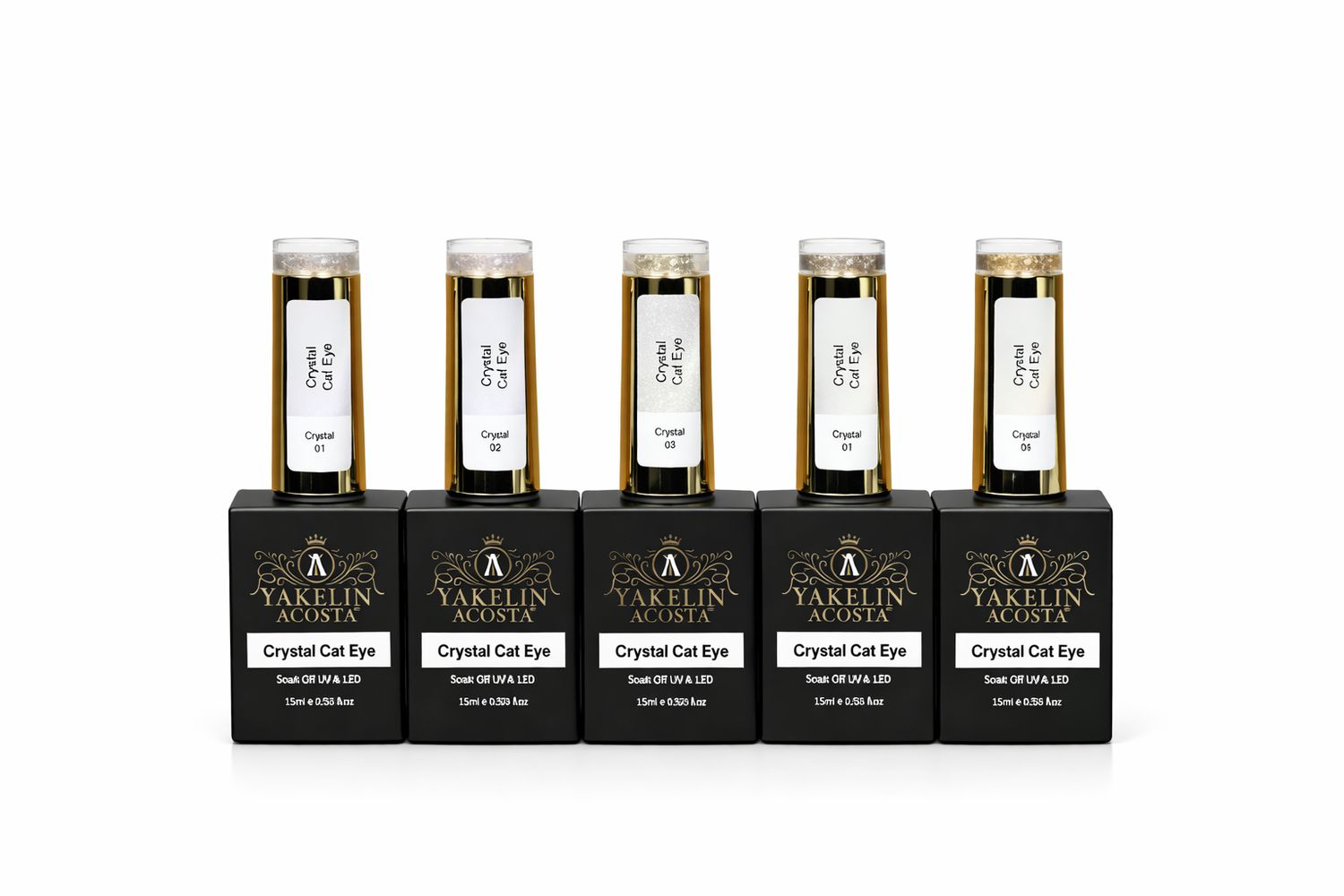 CAT EYE SERIE CRYSTAL 5 UNITS