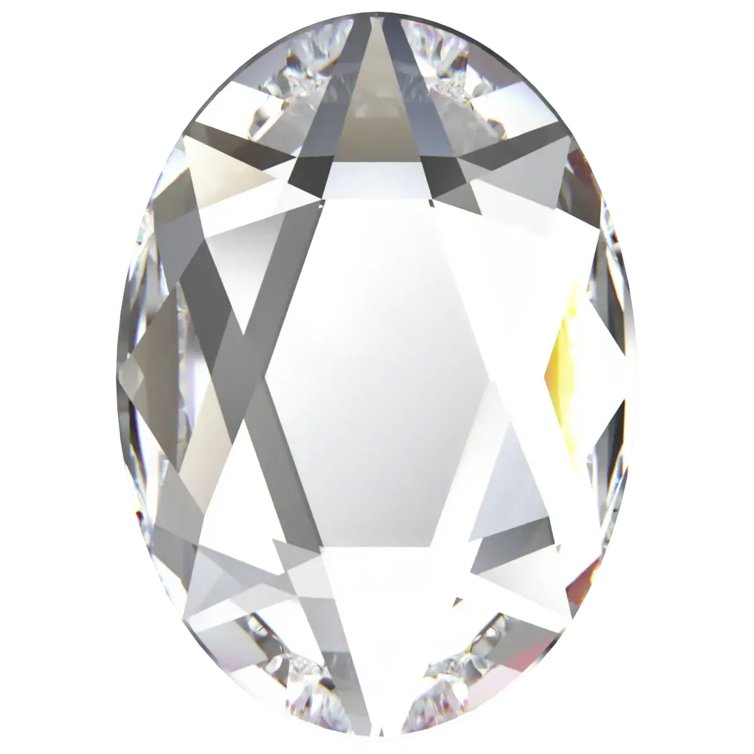 Serinity Flat Back Crystals Non Hotfix Oval (2603) Crystal 4X3 MM (PACK OF 10) Serinity Flat Back Crystals Non Hotfix Oval (2603) Crystal 4X3 MM (PACK OF 10)