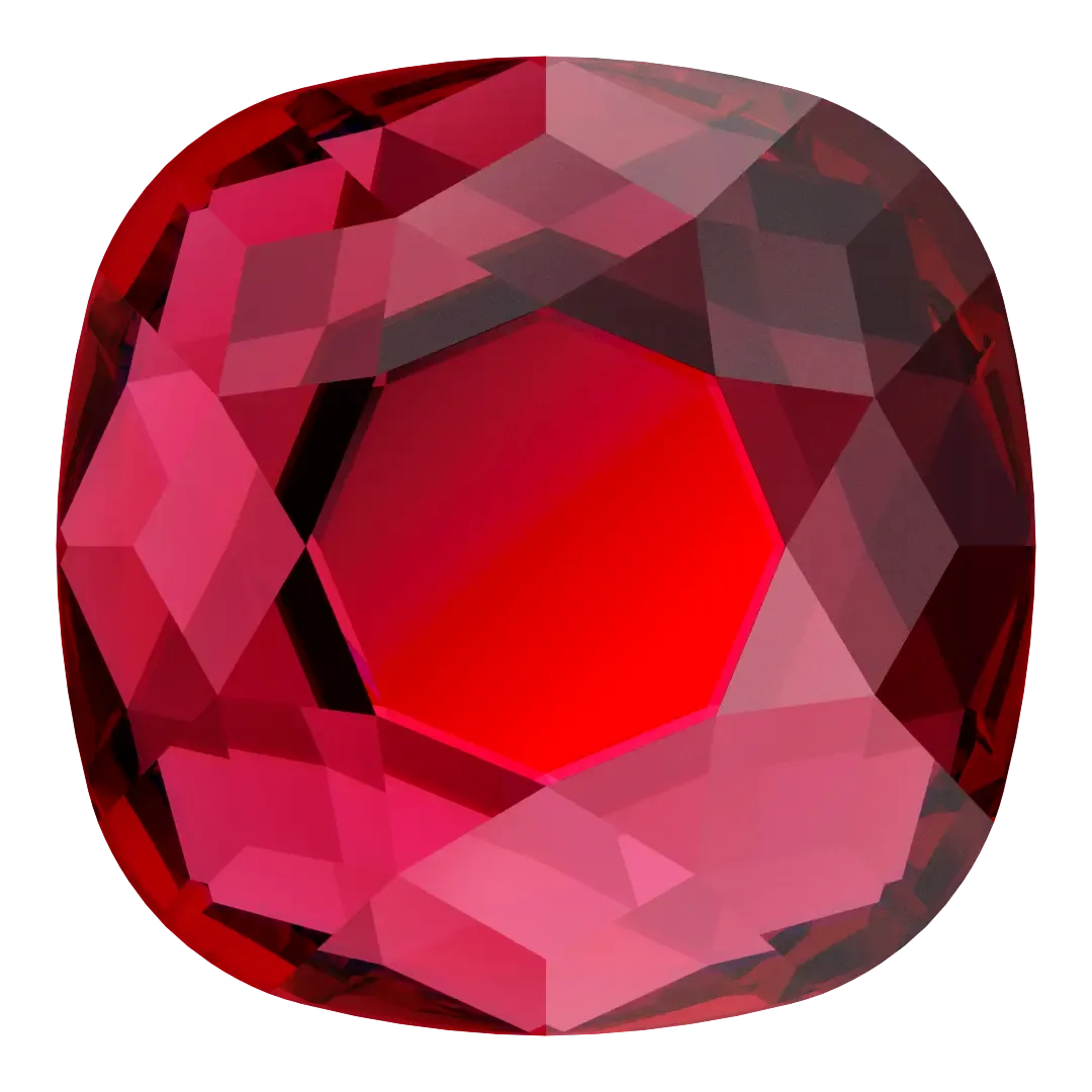 Serinity Flat Back Crystals Cushion (2471) Scarlet 5 MM (PACK OF 10) Serinity Flat Back Crystals Cushion (2471) Scarlet 5 MM (PACK OF 10)