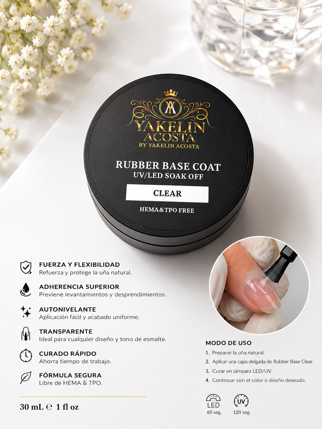 RUBBER BASE CLEAR