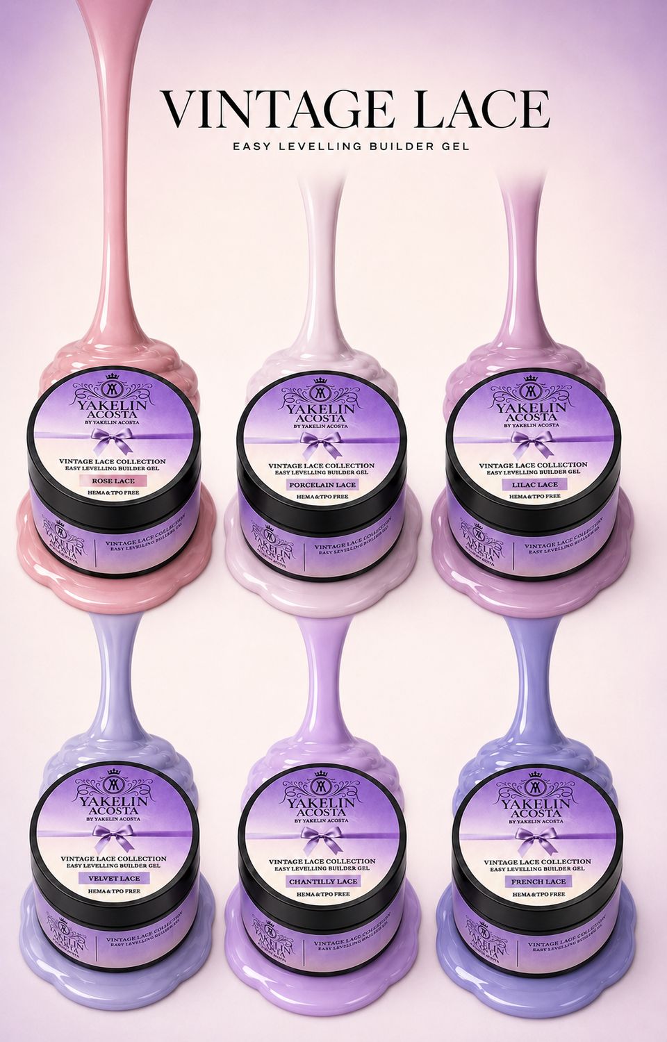 VINTAGE LACE BUILDER GEL HEMA & TPO FREE 30 ML