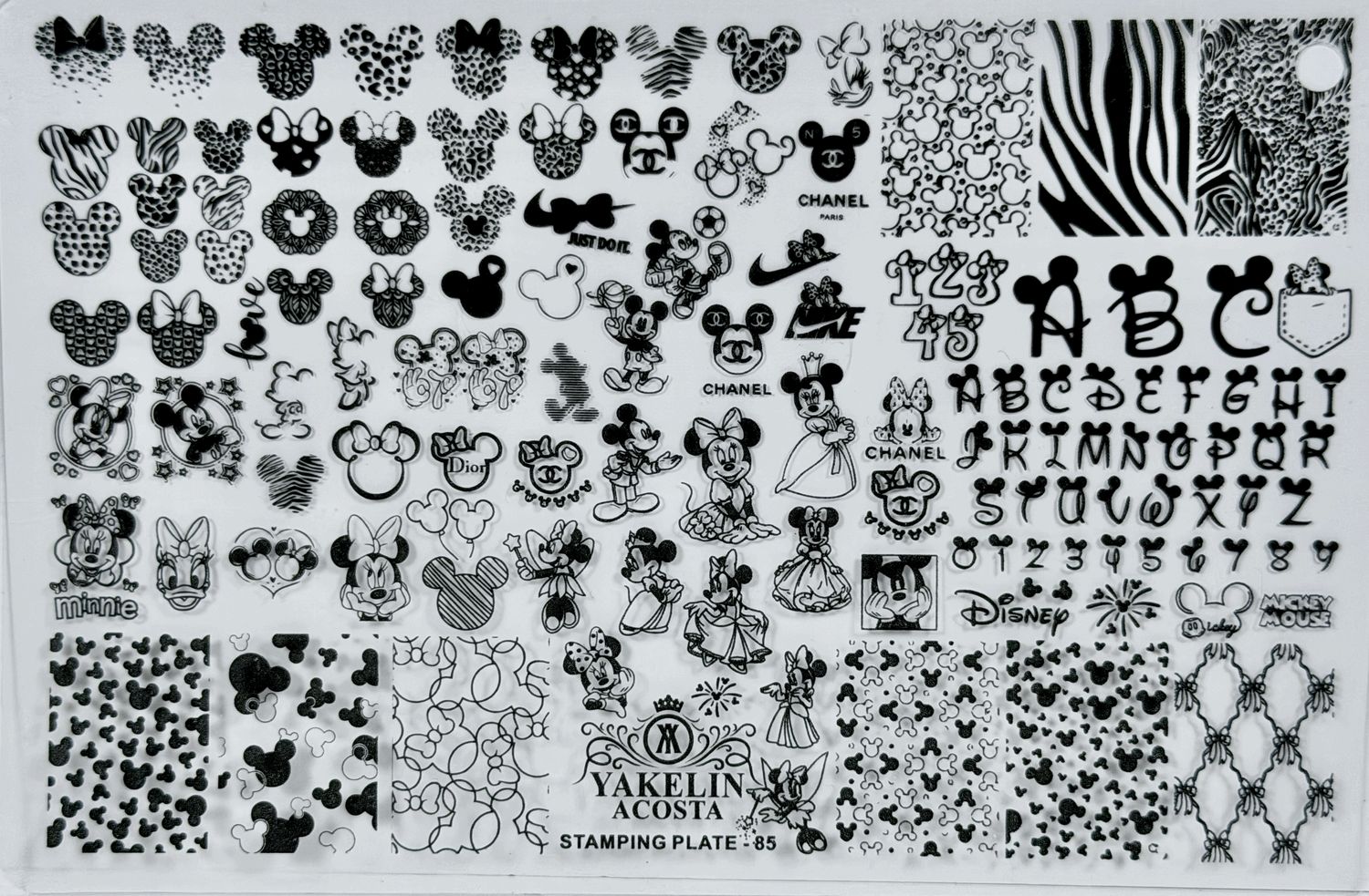 Stamping plate #85
