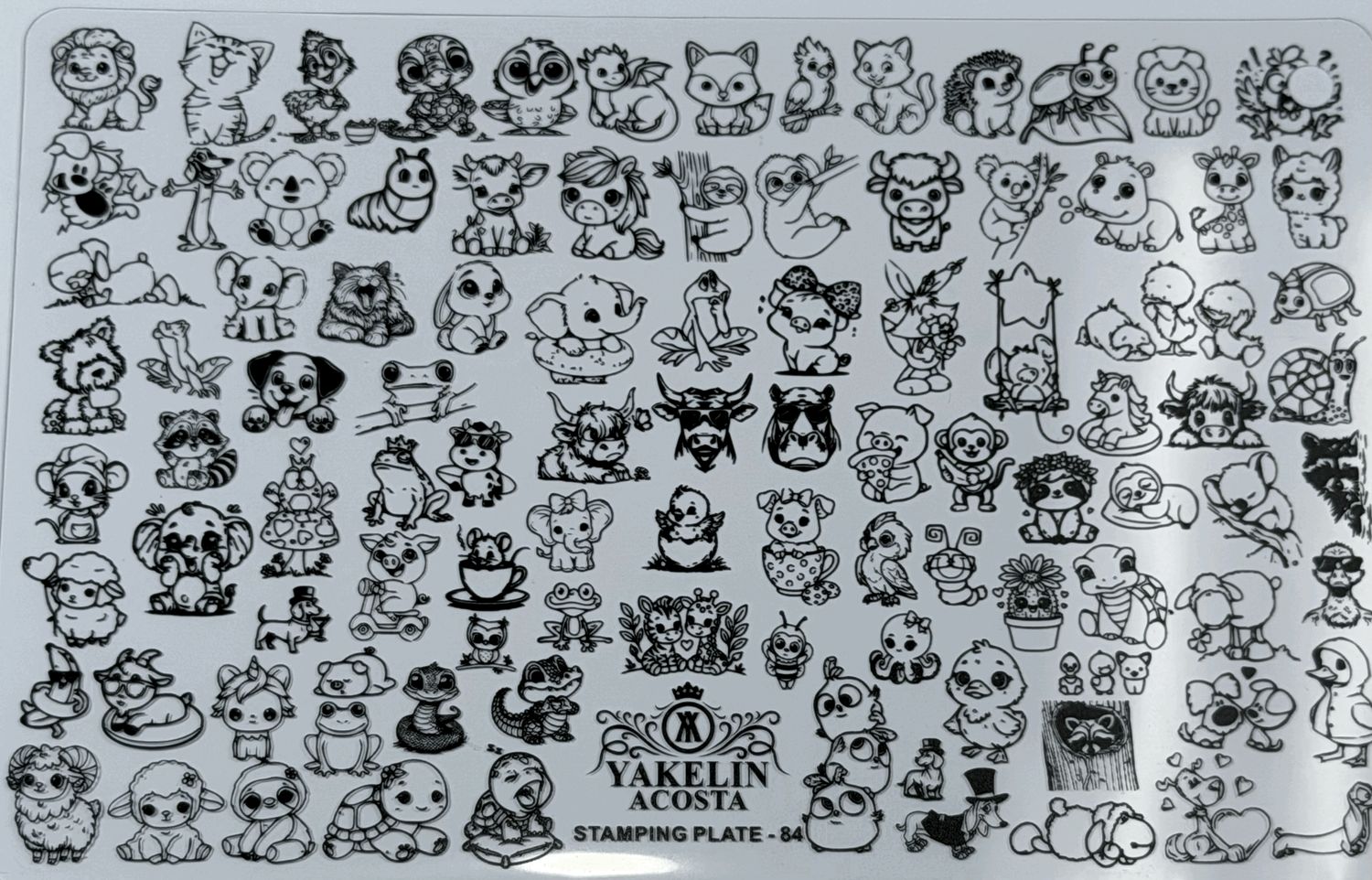 Stamping plate #84 Stamping plate #84