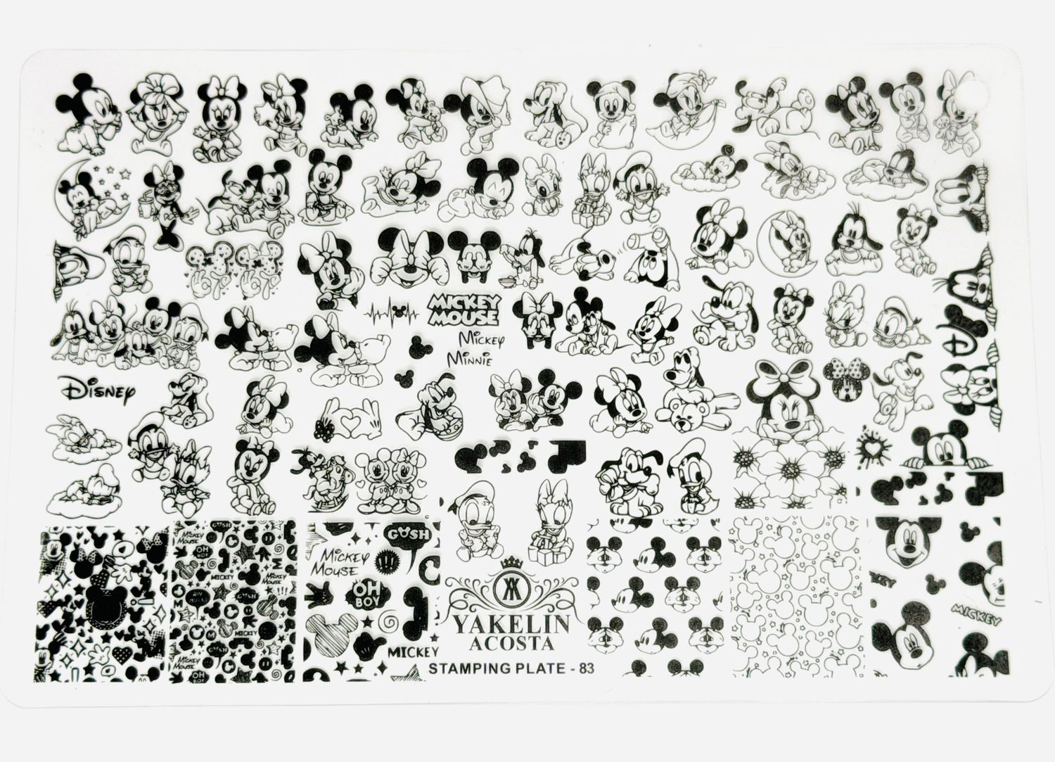 Stamping plate #83