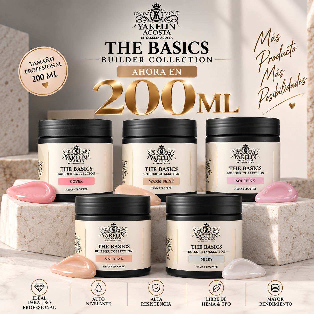 THE BASIC BUILDER GEL 200ML/7OZ THE BASIC BUILDER GEL 200ML/7OZ
