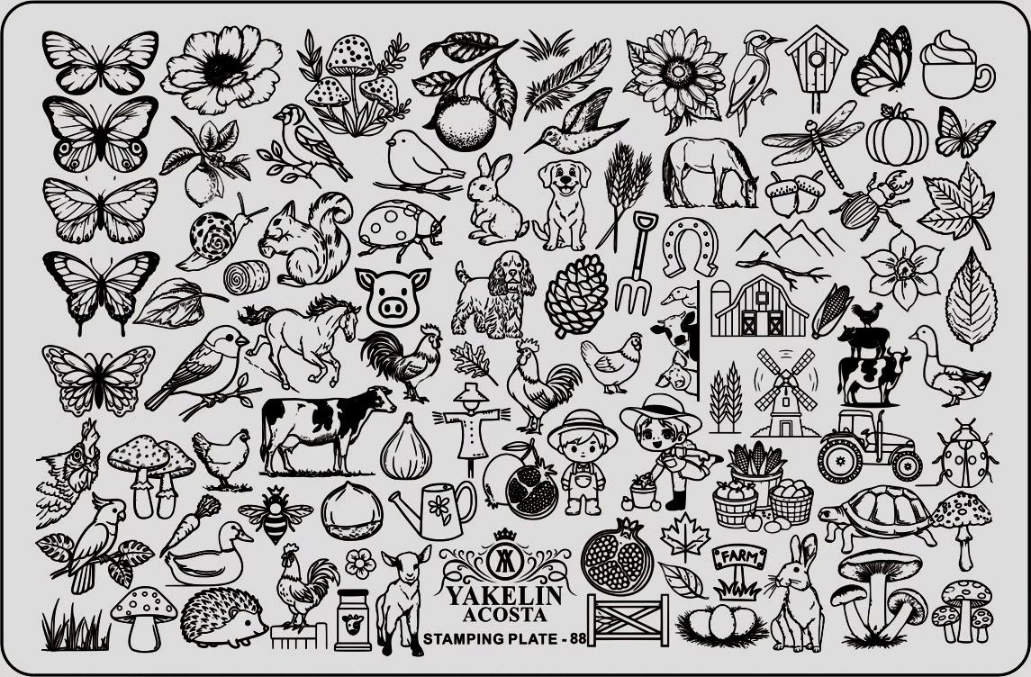 Stamping plate #88