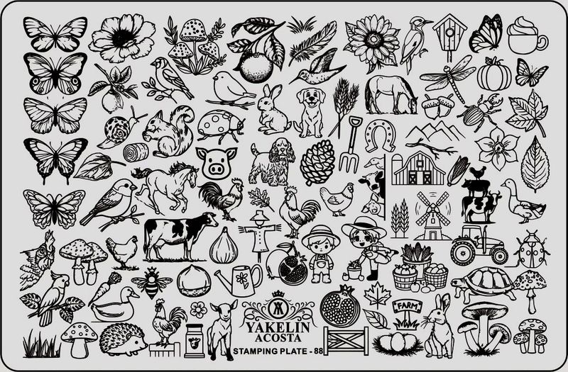 Stamping plate #88