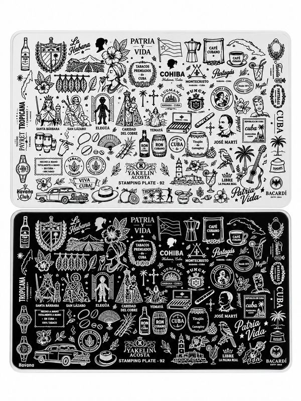 Stamping plate #92
