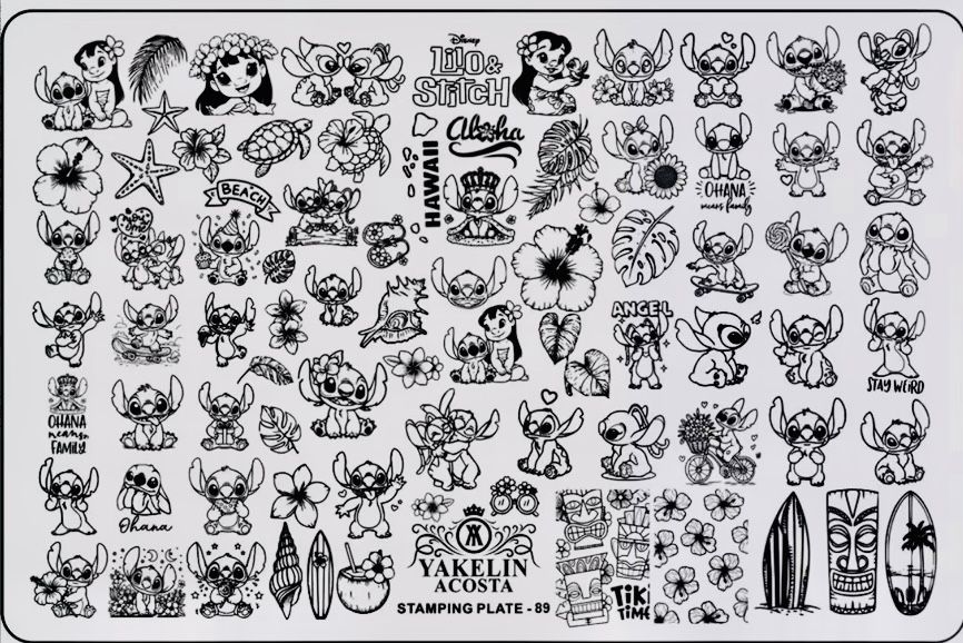Stamping plate #89