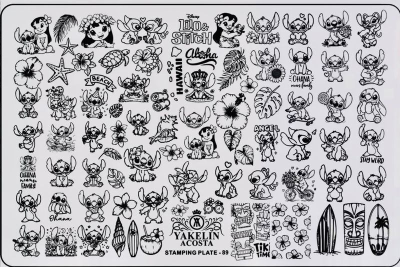 Stamping plate #89