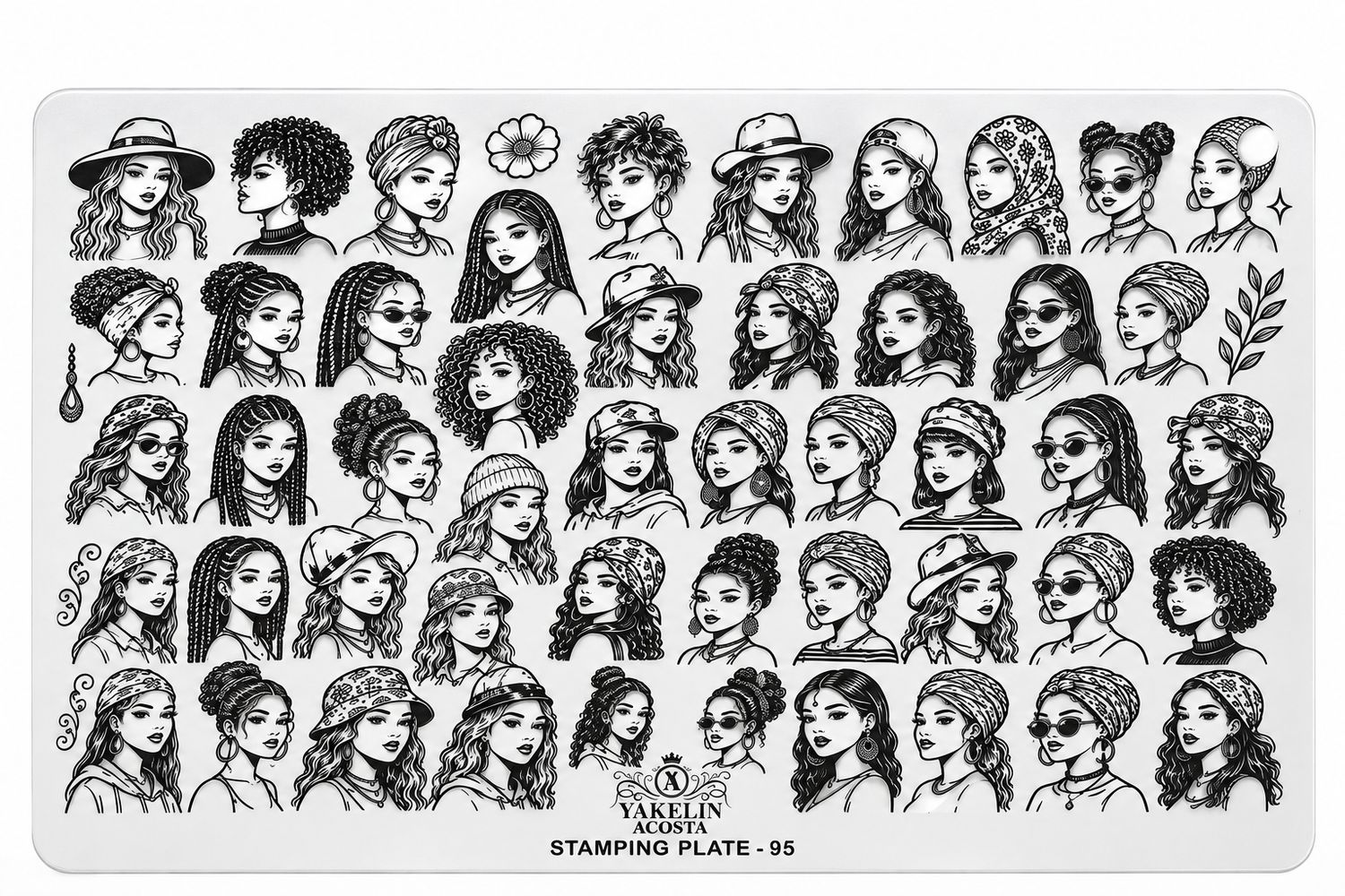 Stamping plate #95