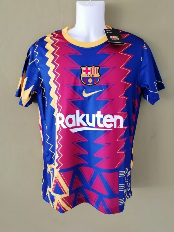BARCELONA TRAINING JERSEY 21/22 BARCELONA TRAINING JERSEY 21/22