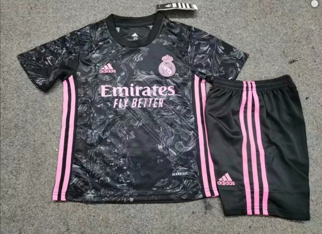 TRAJE NIÑO REAL MADRID TERCERA EQUIPACIÓN 20/21
